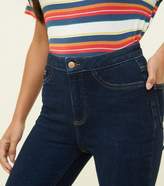 Thumbnail for your product : New Look Petite Blue 26in High Waist Super Skinny Jeans