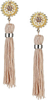 Thumbnail for your product : Topshop Jewel Tassel Earrings