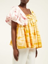 Thumbnail for your product : Story mfg. Aida Tie-dye Organic-cotton Top - Yellow