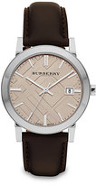 Thumbnail for your product : Burberry Classic Leather Watch