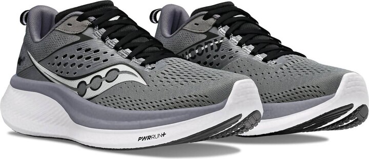 Saucony Men's Ride Seventeen Sneaker In Cinder Black