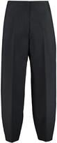 High-waist Tapered-fit Trousers 