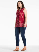 Thumbnail for your product : Lucky Brand PAISLEY BORDER TANK