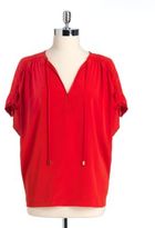 Thumbnail for your product : Vince Camuto Drawstring V-neck Top