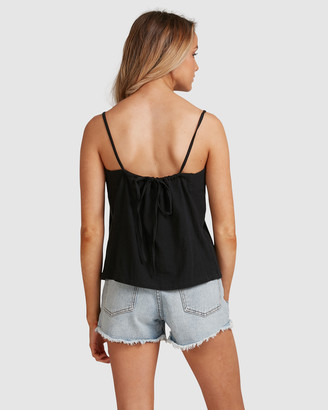 Billabong Women's Black Tops - Endless Summer Cami - Size One Size, 6 at The Iconic