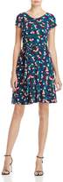Thumbnail for your product : Leota Brittany Floral Print Tie Dress