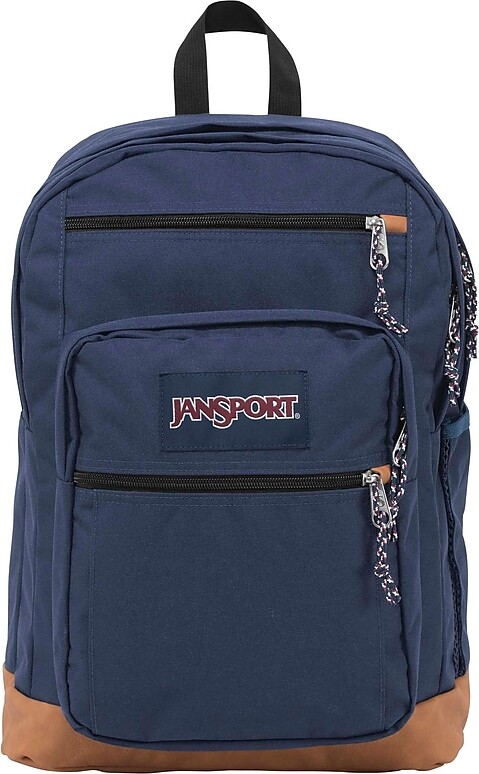 JanSport Cool Student Laptop Backpack, X-Large, Navy (JS0A2SDD003)
