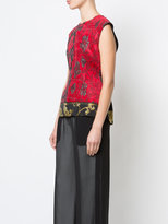 Thumbnail for your product : Derek Lam floral print tank top