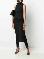 Thumbnail for your product : Jil Sander Sheer High-Neck Midi Dress