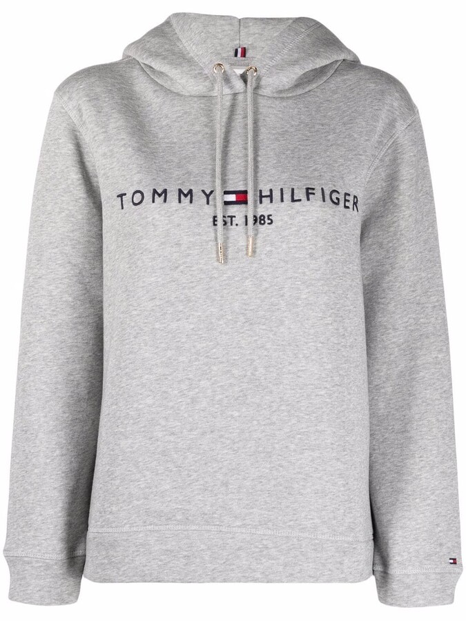 Tommy Hilfiger Gray Women's Sweatshirts & Hoodies | ShopStyle