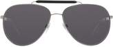 Thumbnail for your product : Burberry Eyewear Top Bar Detail Pilot Sunglasses