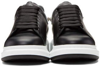 Alexander McQueen Black Studded Oversized Sneakers