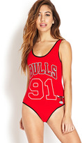 Thumbnail for your product : Forever 21 COLLECTION Chicago Bulls Bodysuit