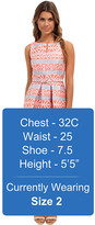 Thumbnail for your product : Jessica Simpson Fit and Flare w/ Bodice Seaming and Keyhole Neckline Dress
