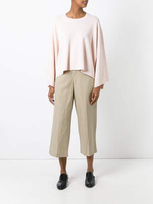 Vince wide leg cropped trousers