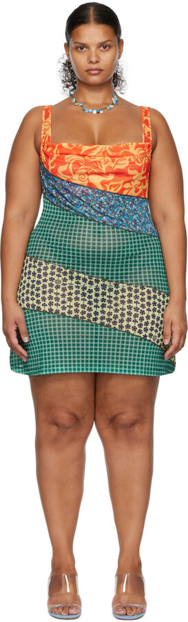 Miaou Green Paloma Elsesser Edition Ginger Minidress ShopStyle