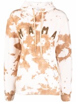 Thumbnail for your product : Forte Dei Marmi Couture Tie-Dye Pattern Cotton Hoodie