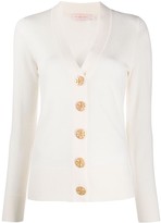 Thumbnail for your product : Tory Burch Medallion-Button Cardigan