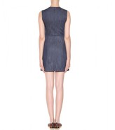 Thumbnail for your product : Victoria Beckham Front Fold denim dress