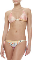 Thumbnail for your product : We Are Handsome Flamingo String Bikini