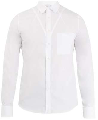 Alexander McQueen Point-collar cotton-poplin shirt