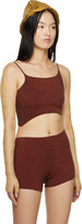 Thumbnail for your product : Isa Boulder SSENSE Exclusive Orange & Brown Tank Top