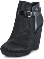 Thumbnail for your product : Clarks Note Crisp Wedge Buckle Ankle Boots