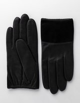 Thumbnail for your product : Lord & Taylor Short Suede & Leather Gloves
