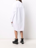 Thumbnail for your product : Palm Angels Logo Print Shirt Dress