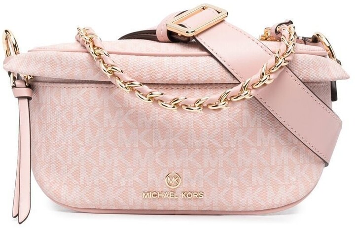 MICHAEL Michael Kors Pink Leather Crossbody Handbags | ShopStyle