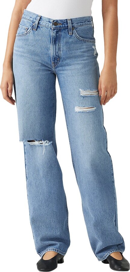 Levi's Baggy Dad Received The Wire Straight Jean