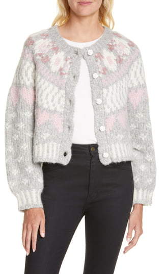 Fashion Look Featuring LoveShackFancy Cardigans and LoveShackFancy