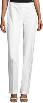 Thumbnail for your product : Elie Tahari Leena Slim Stretch-Knit Pants, White