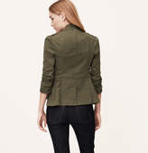 Thumbnail for your product : LOFT Cotton Twill Cadet Jacket