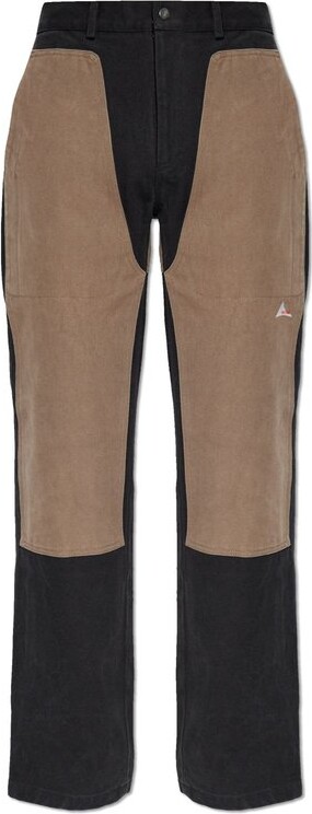 ROA Logo Patchwork Jeans