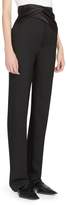 Thumbnail for your product : Haider Ackermann Drape Detail Wool Trousers