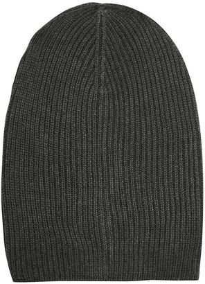 Topshop Ribbed Slouch Beanie