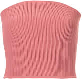 Thumbnail for your product : TOMORROWLAND ribbed strapless top