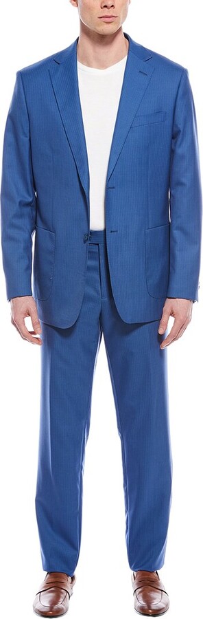English Laundry 2pc Wool-Blend Suit