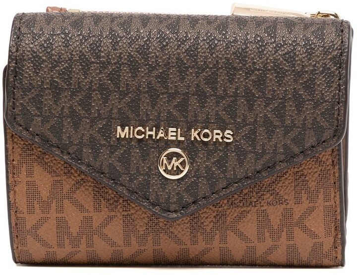 MICHAEL Michael Kors Jet Set monogram wallet - ShopStyle