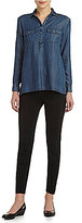 Thumbnail for your product : Westbound 2-Pocket Chambray Popover Tunic