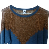 Thumbnail for your product : M Missoni Blue Wool Dress