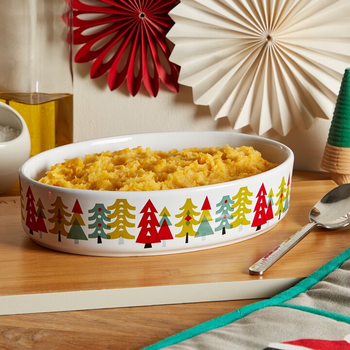 Dunelm Scandi Tree Oval Roaster MultiColoured ShopStyle Casserole