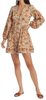 Thumbnail for your product : Zimmermann Cotton Floral Minidress