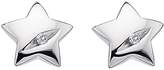 Thumbnail for your product : Hot Diamonds Shooting Star Sterling Silver and Diamond Star Earrings