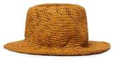 Thumbnail for your product : Reinhard Plank Hats - Baby Cotton Macrame Bucket Hat - Womens - Mustard