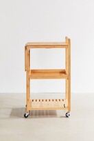 Thumbnail for your product : Urban Outfitters Bamboo Rolling Kitchen Cart
