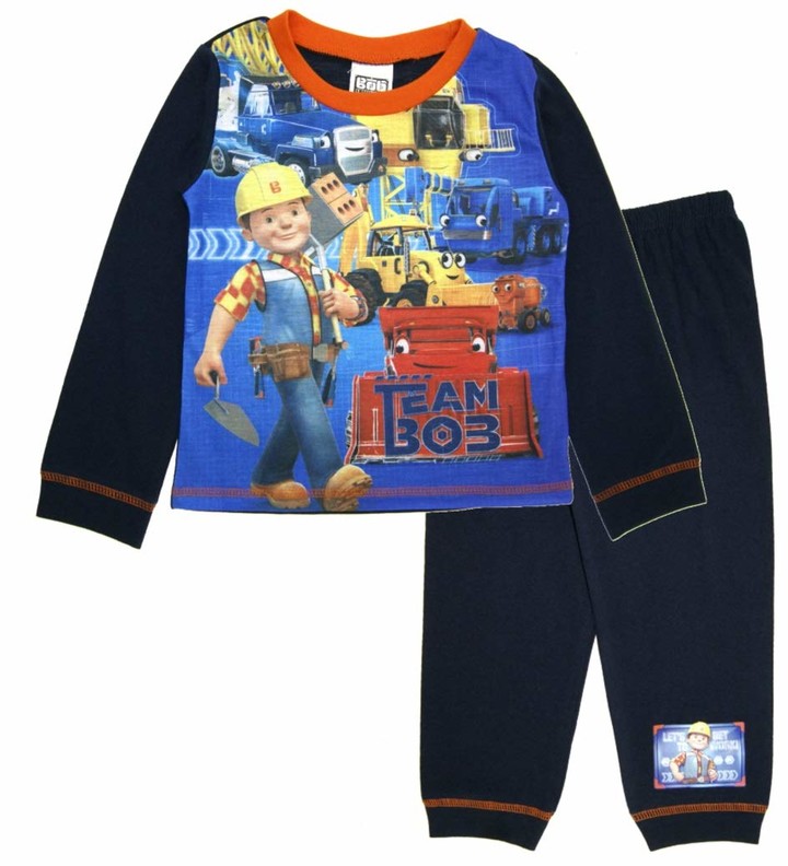 CBeebies Boys Bob The Builder Long Pyjamas 1218 Months ShopStyle