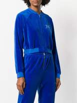 Thumbnail for your product : Juicy Couture Swarovski Personalisable Velour Crop Jacket