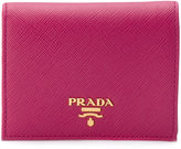 Prada - floral interior purse - 